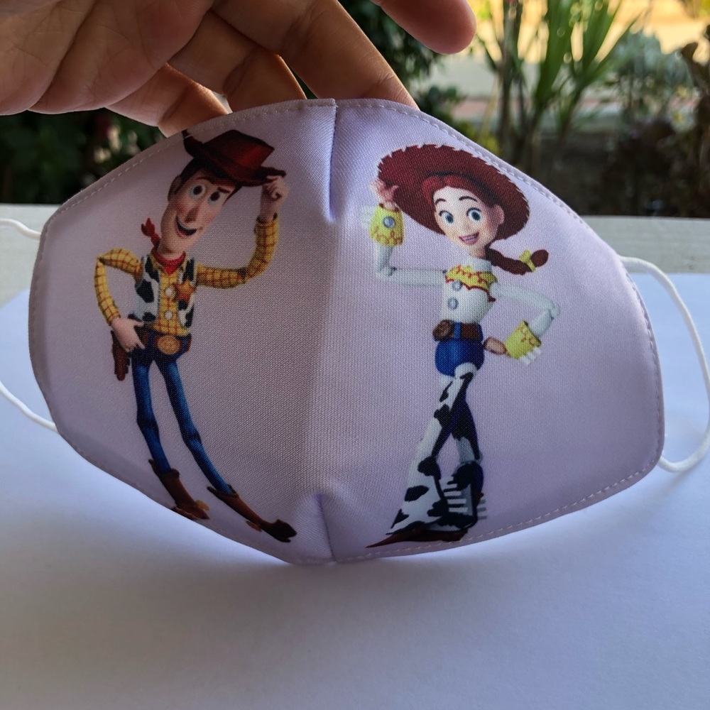 1 pc Kids face mask Toy Story Woody Jessie - Picture 3 of 5